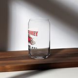 Grease Monkey Garage Can Shaped Glass-Grease Monkey Garage