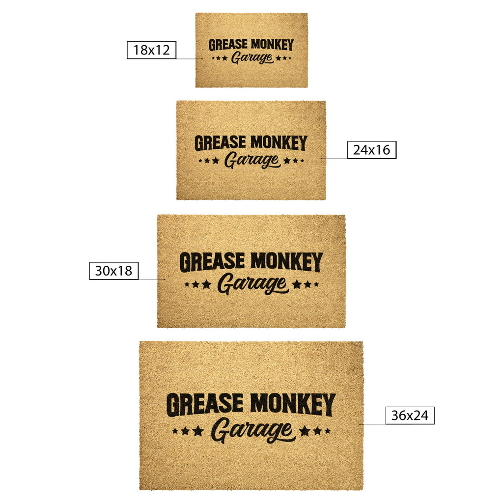 Grease Monkey Garage Door Mat-Home Goods-Grease Monkey Garage