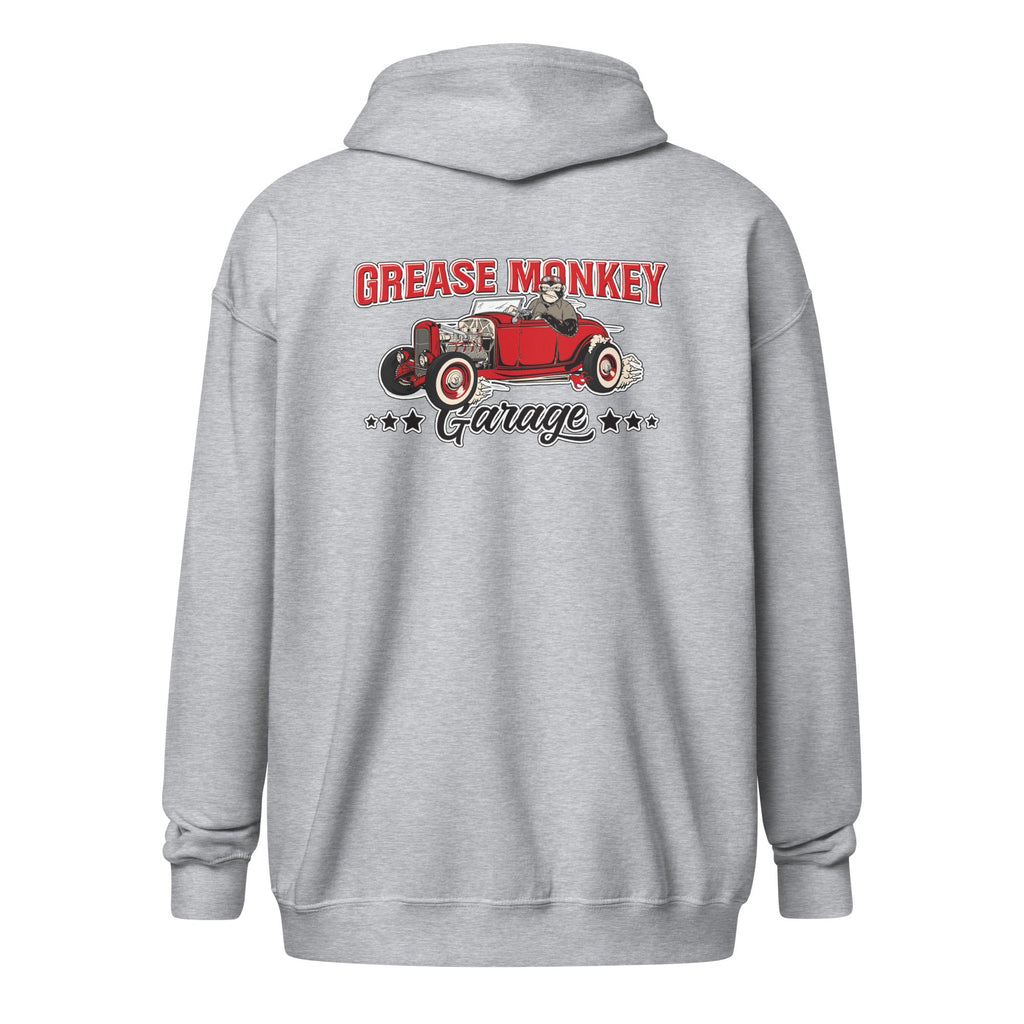 Grease Monkey Garage Gildan Heavy Blend Zip Hoodie-Grease Monkey Garage