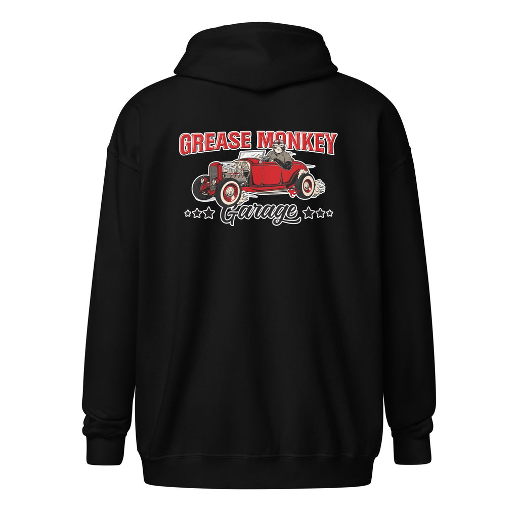 Grease Monkey Garage Gildan Heavy Blend Zip Hoodie-Grease Monkey Garage