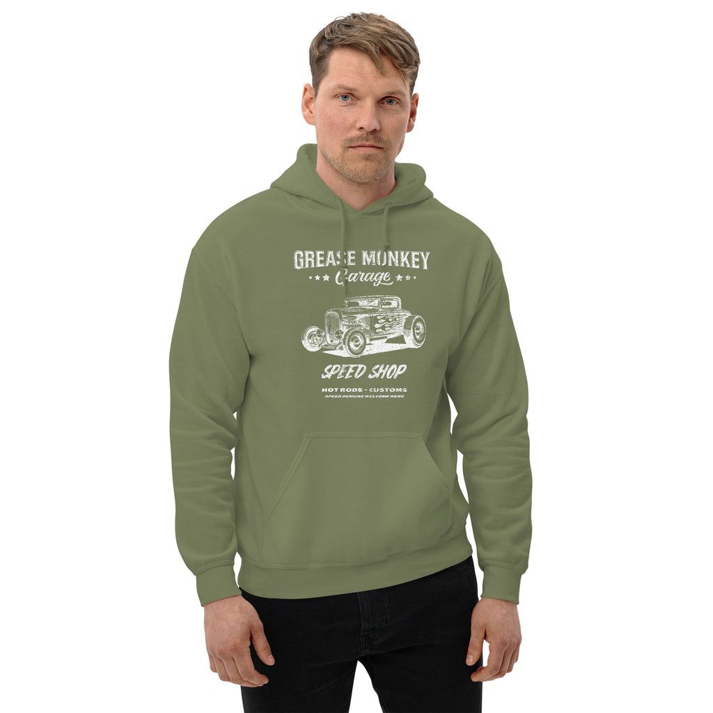 Grease Monkey Garage Heavy Blend Unisex Hoodie-Grease Monkey Garage