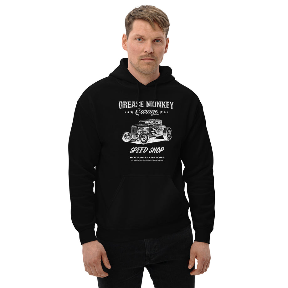 Grease monkey hoodie deals