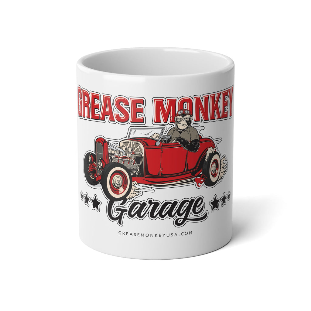 Grease Monkey Garage Jumbo Mug, 20oz-Mug-Grease Monkey Garage