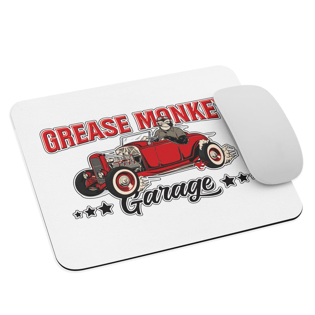 Grease Monkey Garage Mouse Pad-Grease Monkey Garage