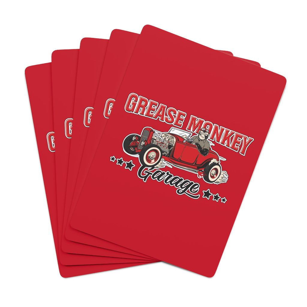 Grease Monkey Garage Playing Cards-Paper products-Grease Monkey Garage
