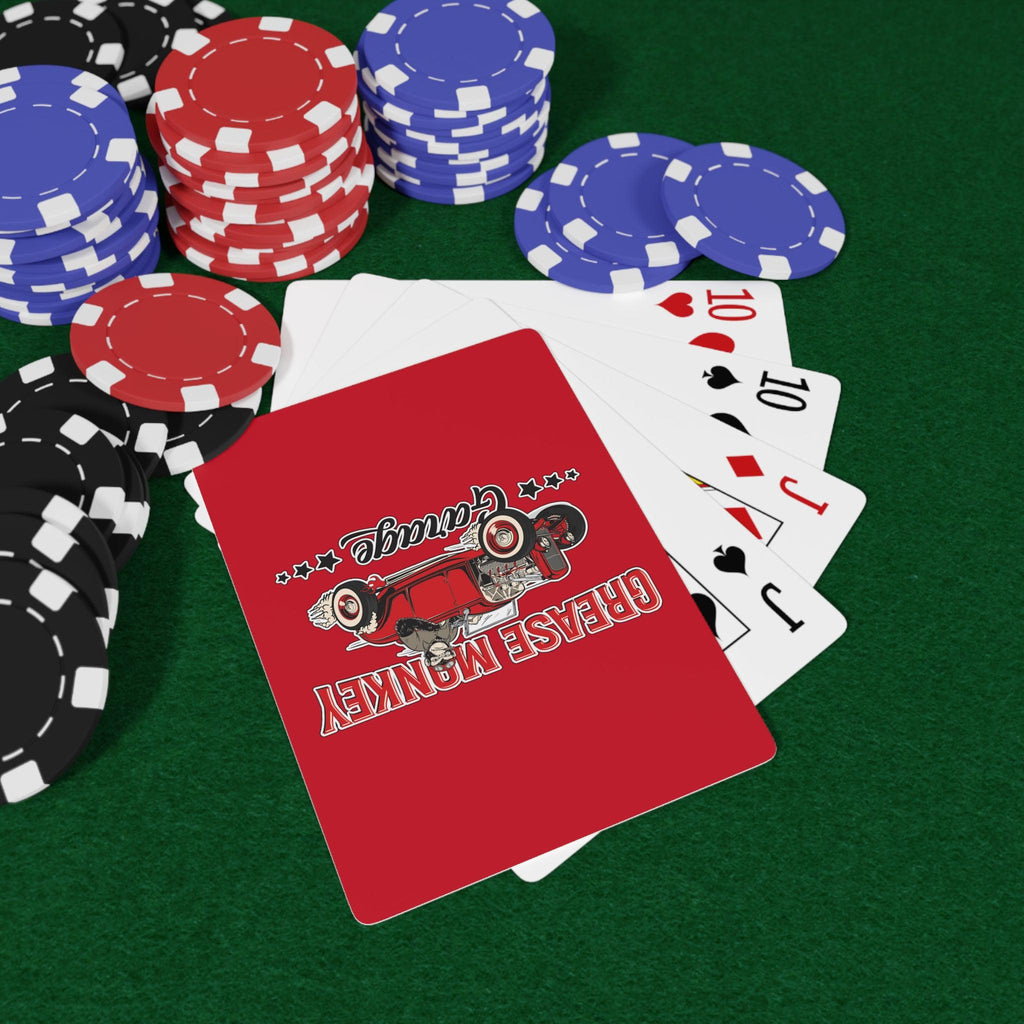 Grease Monkey Garage Playing Cards-Paper products-Grease Monkey Garage