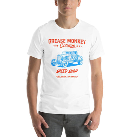 Grease Monkey Garage Speed Shop Short-Sleeve Unisex T-Shirt-Grease Monkey Garage