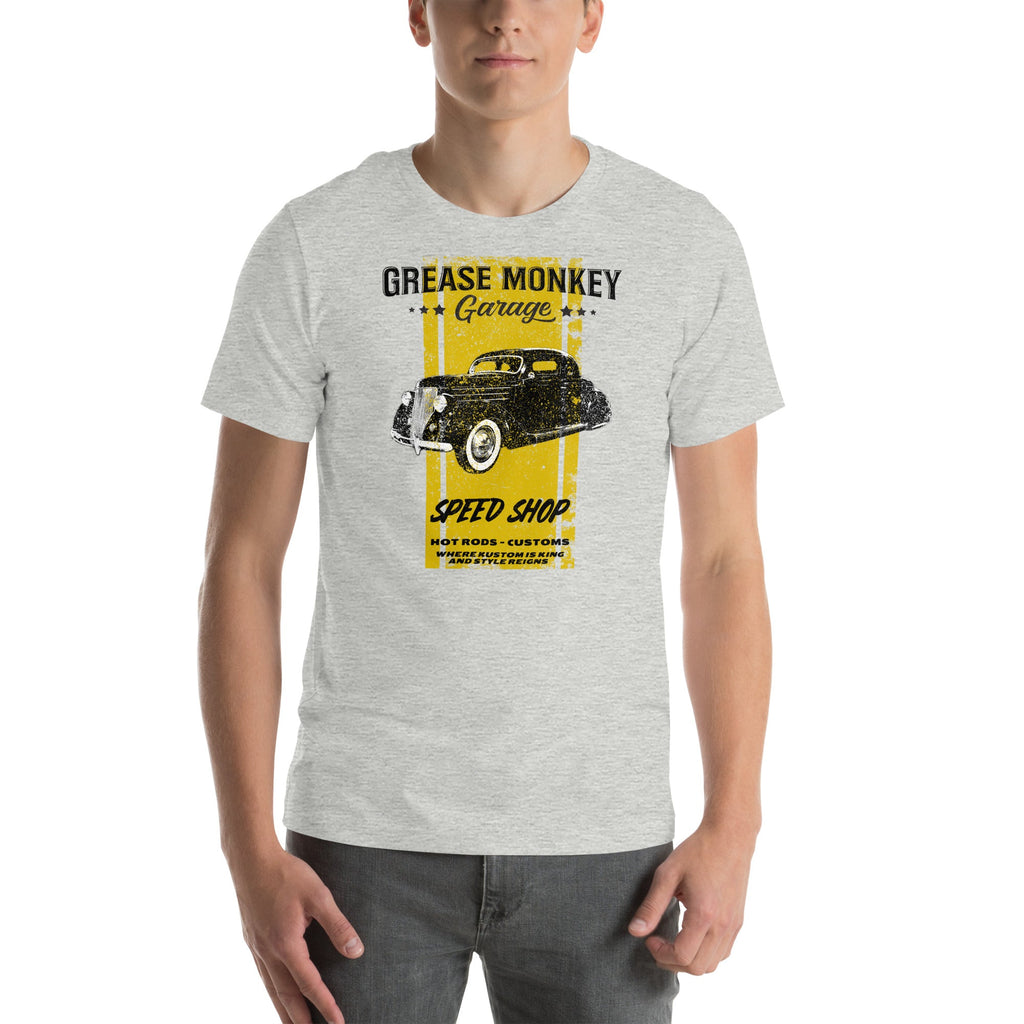 Grease Monkey Garage Speed Shop Short-Sleeve Unisex T-Shirt-Grease Monkey Garage