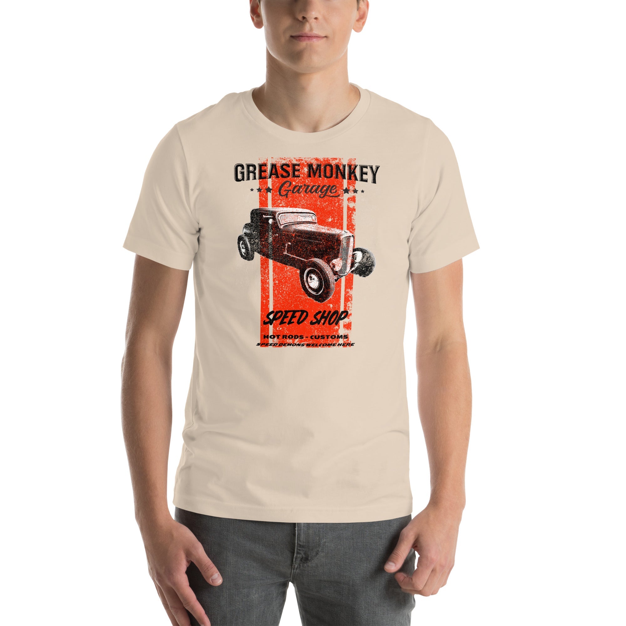 Grease Monkey Garage Speed Shop Unisex T Shirt