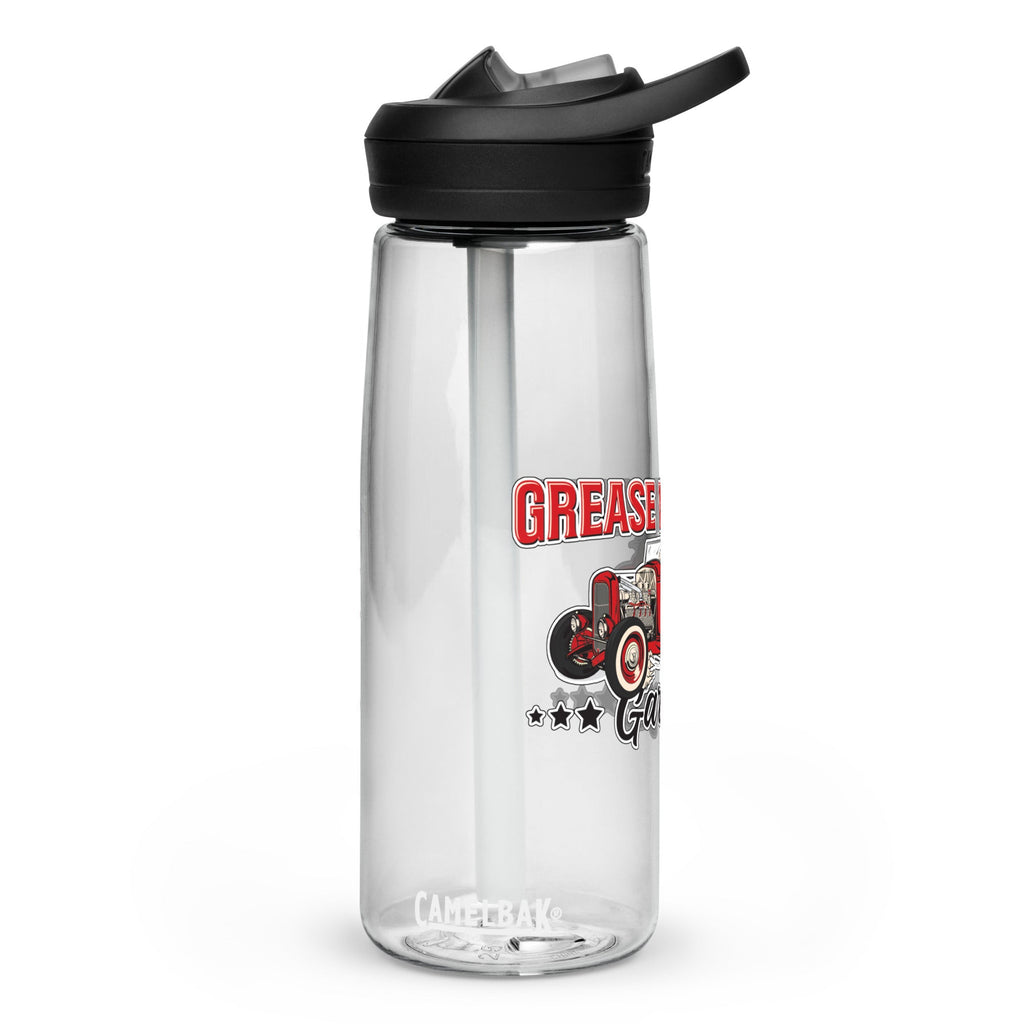 Grease Monkey Garage Sports Water Bottle-Grease Monkey Garage