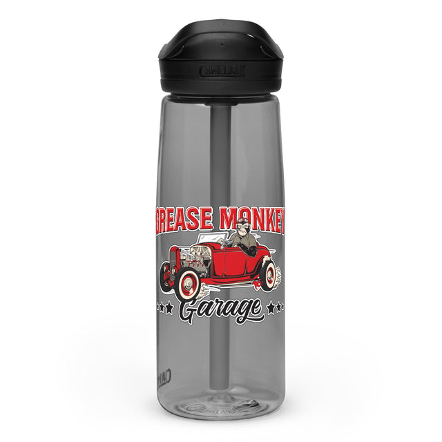 Grease Monkey Garage Sports Water Bottle-Grease Monkey Garage