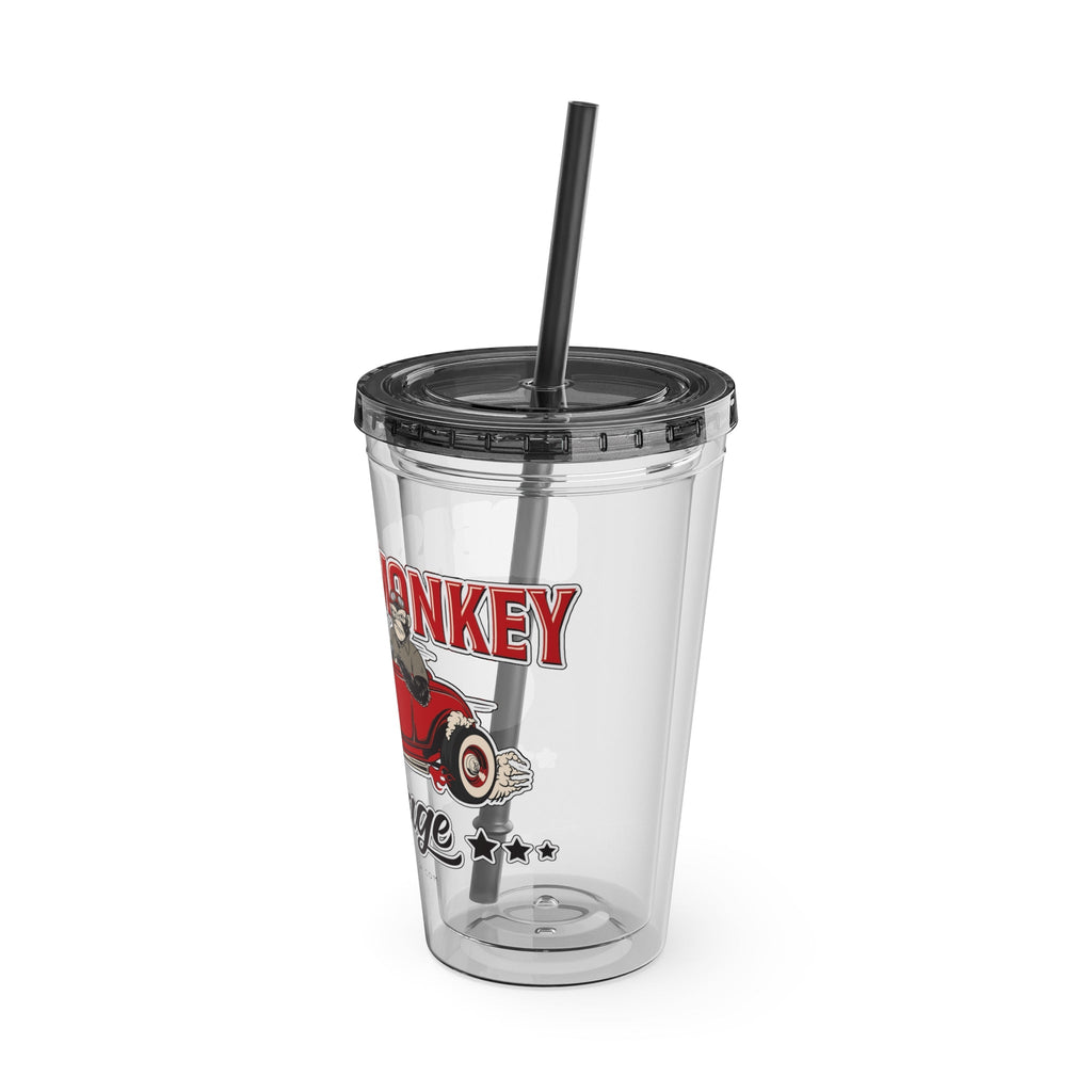 Grease Monkey Garage Sunsplash Tumbler with Straw-Mug-Grease Monkey Garage