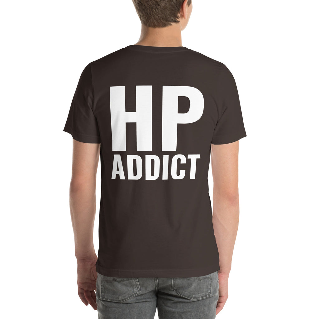 HP Addict Unisex T-Shirt-Grease Monkey Garage