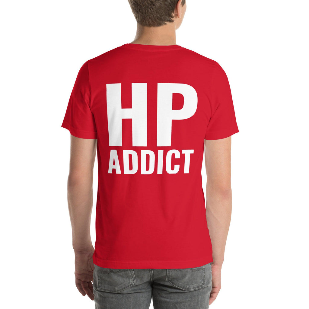 HP Addict Unisex T-Shirt-Grease Monkey Garage