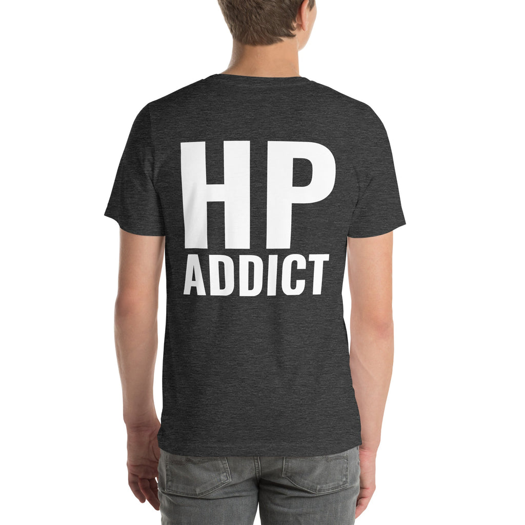 HP Addict Unisex T-Shirt-Grease Monkey Garage