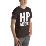 HP Addict Unisex T-Shirt-Grease Monkey Garage