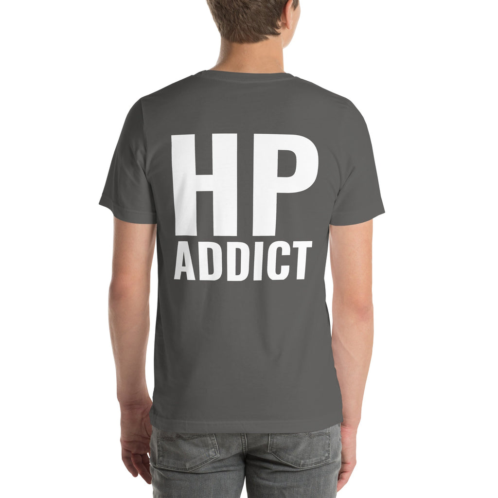 HP Addict Unisex T-Shirt-Grease Monkey Garage