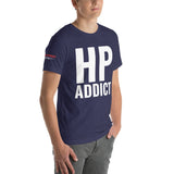 HP Addict Unisex T-Shirt-Grease Monkey Garage