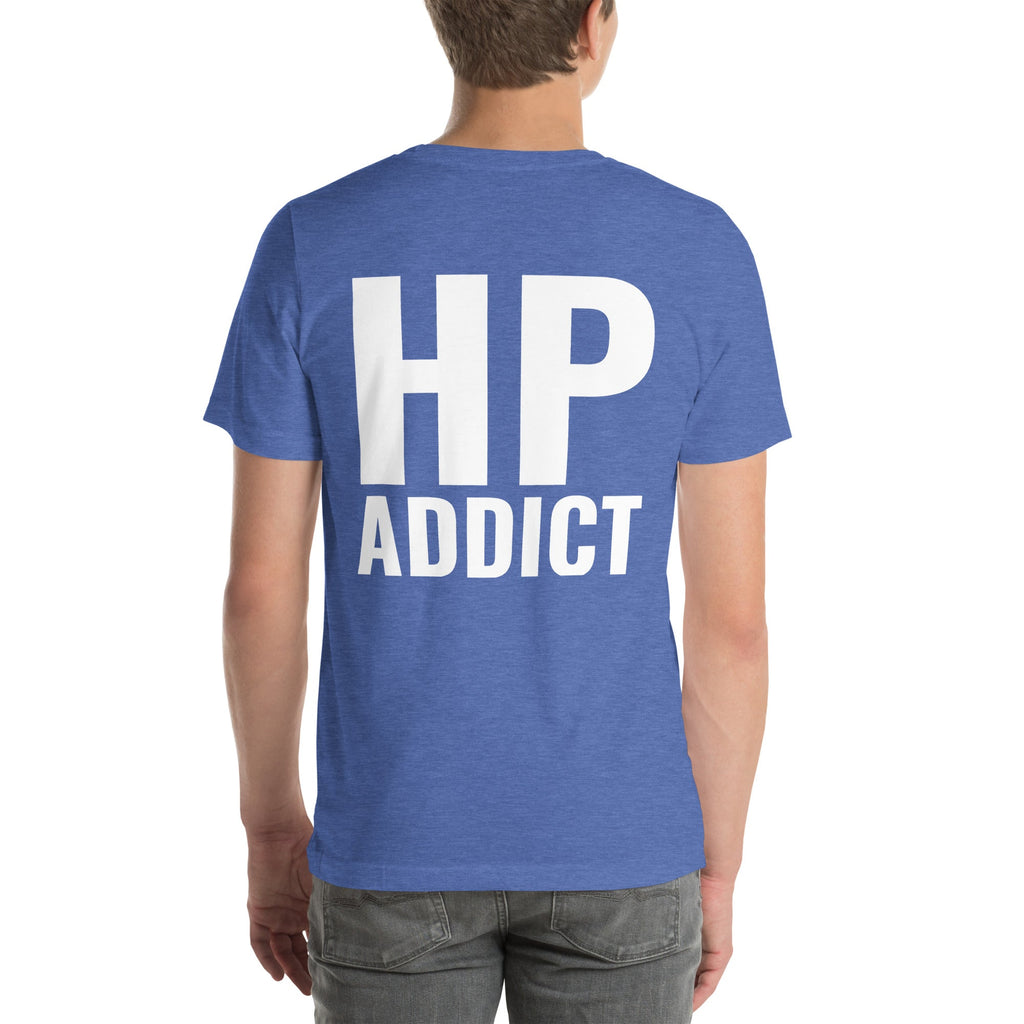 HP Addict Unisex T-Shirt-Grease Monkey Garage