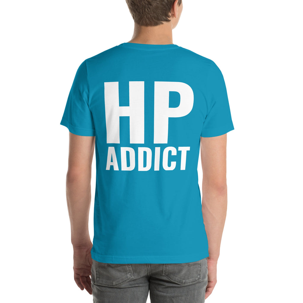 HP Addict Unisex T-Shirt-Grease Monkey Garage