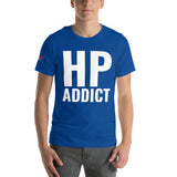HP Addict Unisex T-Shirt-Grease Monkey Garage