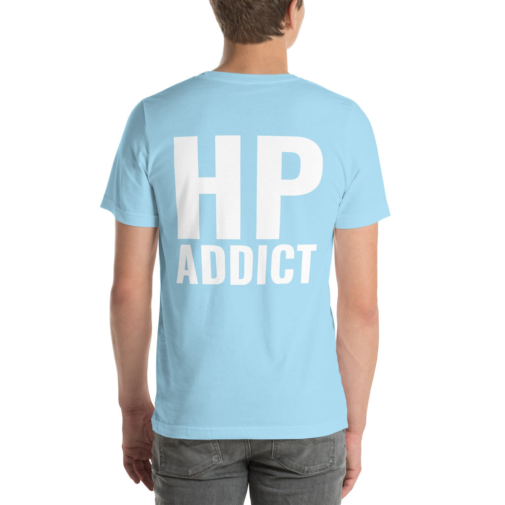 HP Addict Unisex T-Shirt-Grease Monkey Garage