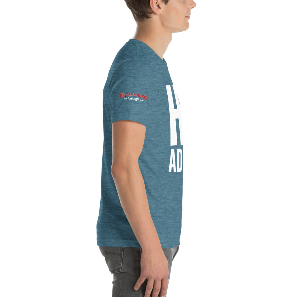 HP Addict Unisex T-Shirt-Grease Monkey Garage