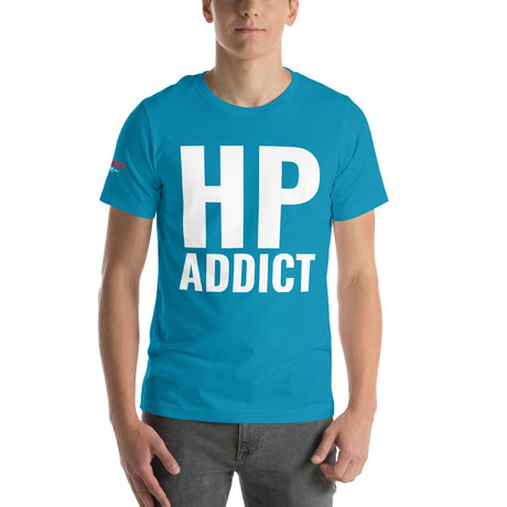 HP Addict Unisex T-Shirt-Grease Monkey Garage