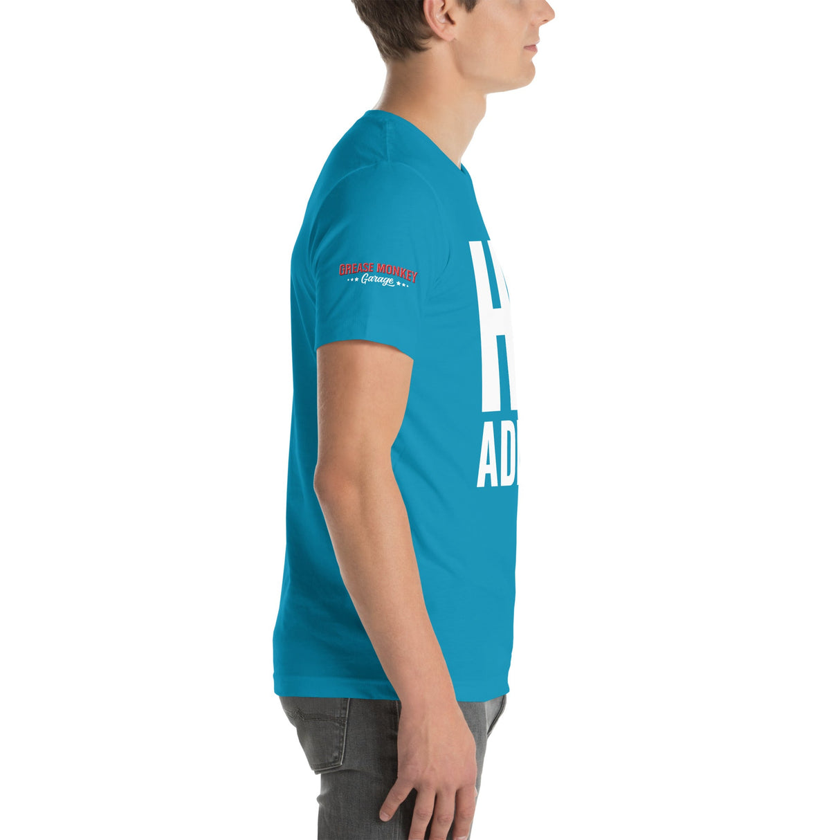 HP Addict Unisex T-Shirt-Grease Monkey Garage