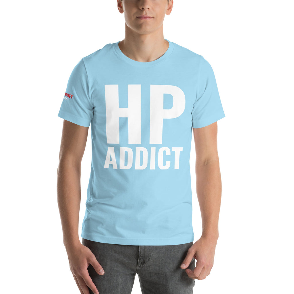 HP Addict Unisex T-Shirt-Grease Monkey Garage