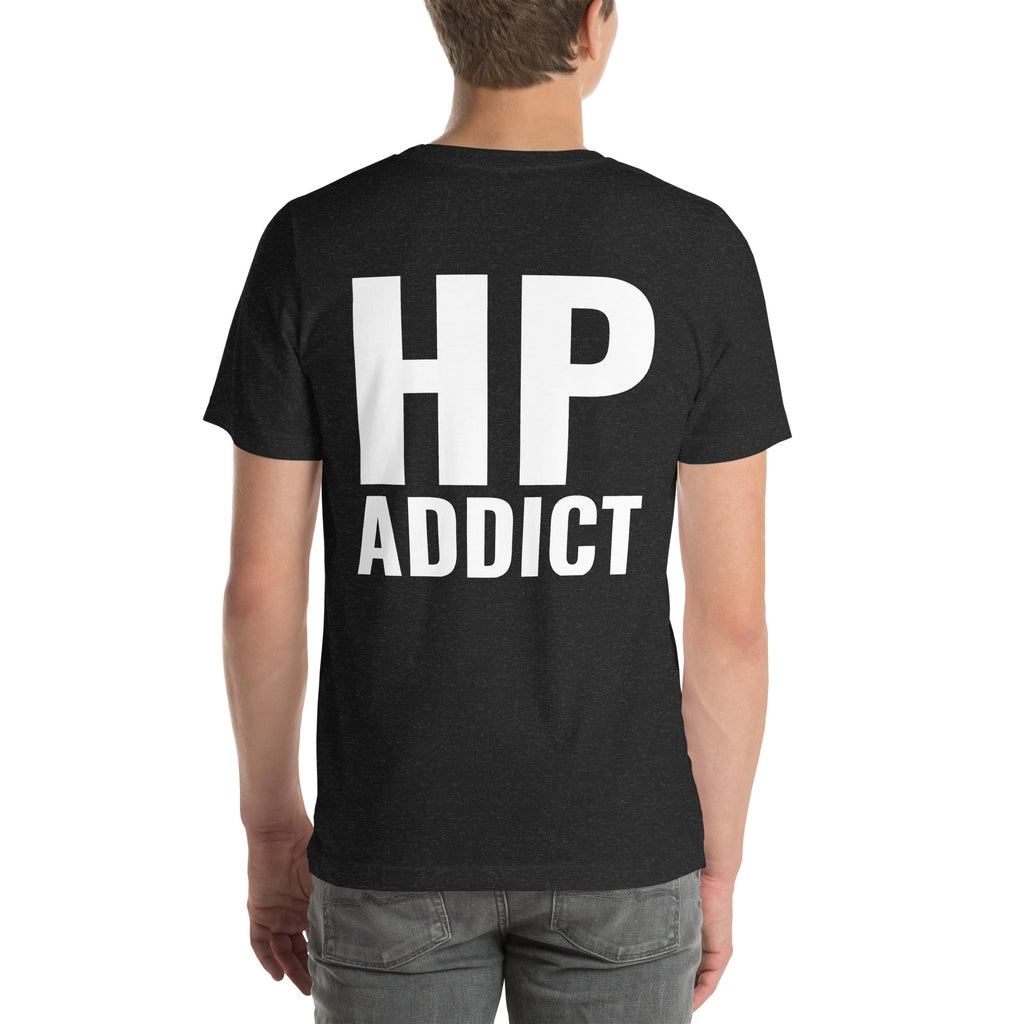 HP Addict Unisex T-Shirt-Grease Monkey Garage