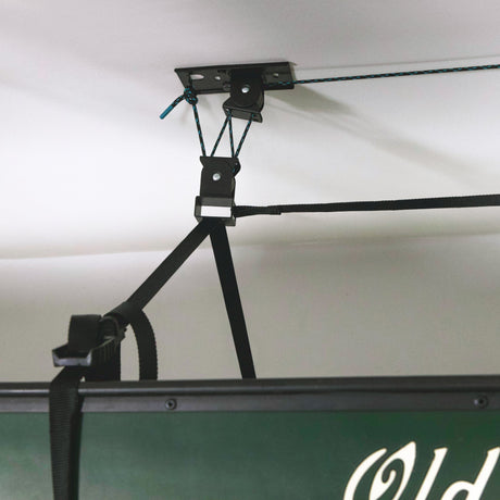 Heavy Duty Canoe Hoist Garage Ceiling Storage Hoist | Holds up to 150 lbs | 18' Lift-Ceiling-Grease Monkey Garage