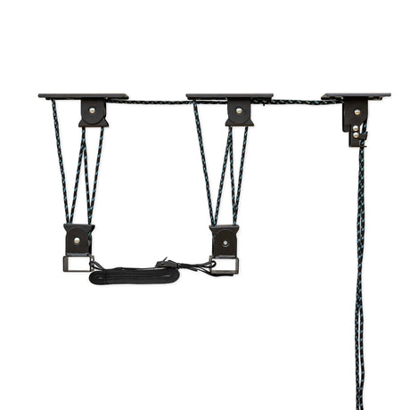 Heavy Duty Cargo Box Hoist Garage Ceiling Storage Hoist | Holds up to 150 lbs-Ceiling-Grease Monkey Garage