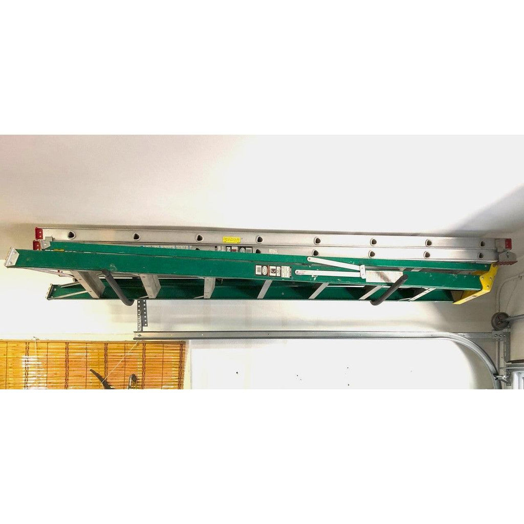 Hi-Port 1 | Ladder Storage Ceiling Rack | Holds 50 lbs-Ceiling-Grease Monkey Garage