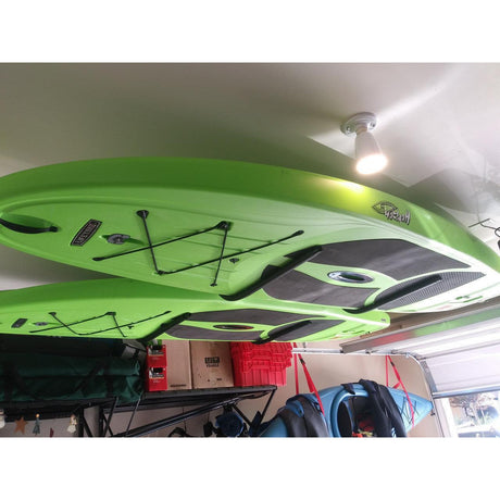 Hi-Port 1 | SUP Storage Ceiling and Wall Hooks | Holds 50 lbs-Wall Mounted-Grease Monkey Garage