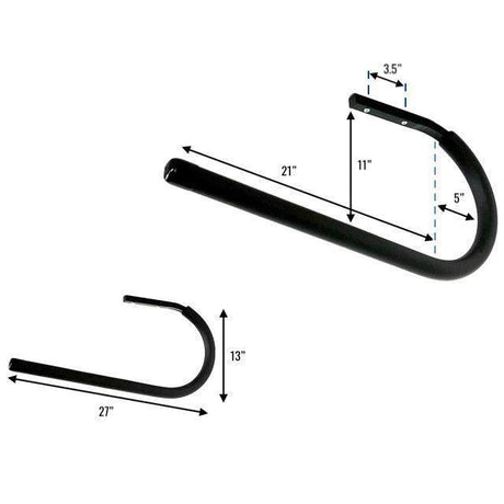 Hi-Port 1 | Ski & Snowboard Storage Ceiling Rack | Holds 50 lbs-Ceiling-Grease Monkey Garage