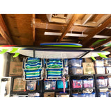 Hi-Port 1 | Surfboard Storage Ceiling Rack | Holds 50 lbs-Ceiling-Grease Monkey Garage