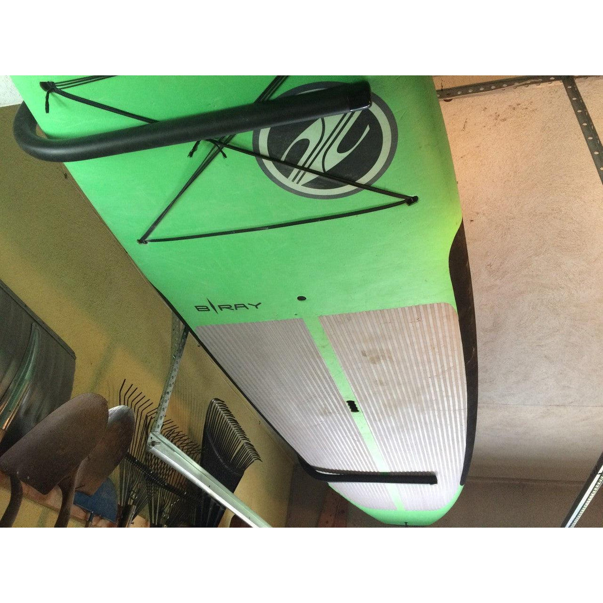 Hi-Port 1 | Surfboard Storage Ceiling Rack | Holds 50 lbs-Ceiling-Grease Monkey Garage