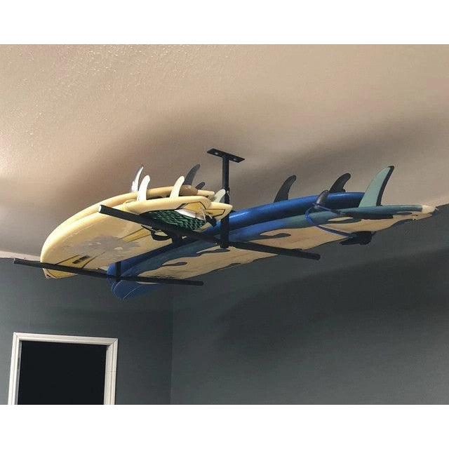 Hi-Port 2 | Adjustable Ceiling Storage Rack | Double | Holds 150 lbs-Ceiling-Grease Monkey Garage