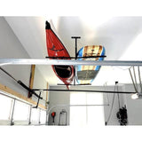 Hi-Port 2 | Adjustable Ceiling Storage Rack | Double | Holds 150 lbs-Ceiling-Grease Monkey Garage