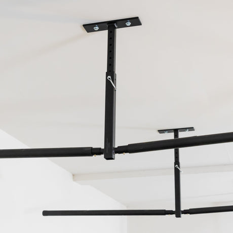 Hi-Port 2 | SUP & Surfboard Adjustable Ceiling Storage Rack | Double | Holds 150 lbs-Ceiling-Grease Monkey Garage