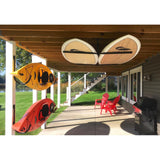 Hi-Port 2 | SUP & Surfboard Adjustable Ceiling Storage Rack | Double | Holds 150 lbs-Ceiling-Grease Monkey Garage