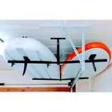 Hi-Port 2 | SUP & Surfboard Adjustable Ceiling Storage Rack | Double | Holds 150 lbs-Ceiling-Grease Monkey Garage