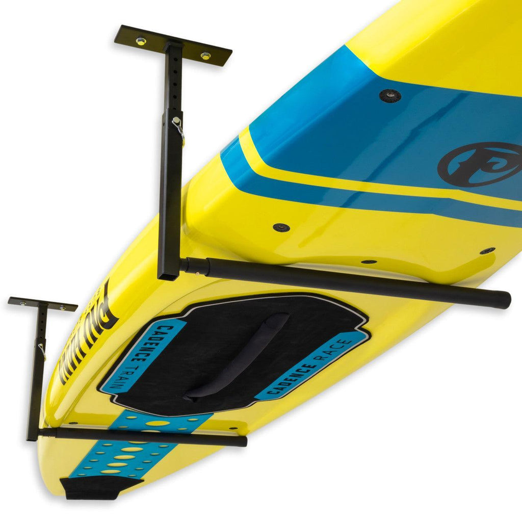 Hi-Port 2 | SUP & Surfboard Adjustable Ceiling Storage Rack | Single | Holds 75 lbs-Ceiling-Grease Monkey Garage
