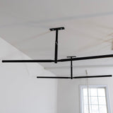 Hi-Port 2 | Ski & Snowboard Adjustable Ceiling Storage Rack | Double | Holds 150 lbs-Ceiling-Grease Monkey Garage