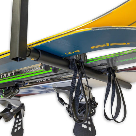 Hi-Port 2 | Ski & Snowboard Adjustable Ceiling Storage Rack | Single | Holds 75 lbs-Ceiling-Grease Monkey Garage