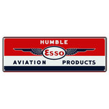 Humble Esso Aviation Products Metal Sign-Metal Signs-Grease Monkey Garage