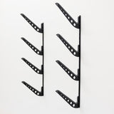 Jay Peak Ski & Snowboard Storage | Adjustable XSR | 4 Levels | Black-Wall Mounted-Grease Monkey Garage