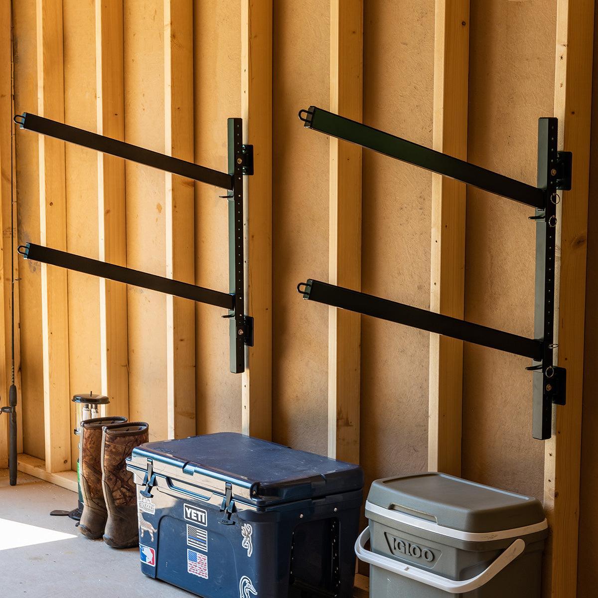 Kona SUP & Surfboard Storage | Indoor Adjustable Rack | 2 Level-Wall Mounted-Grease Monkey Garage