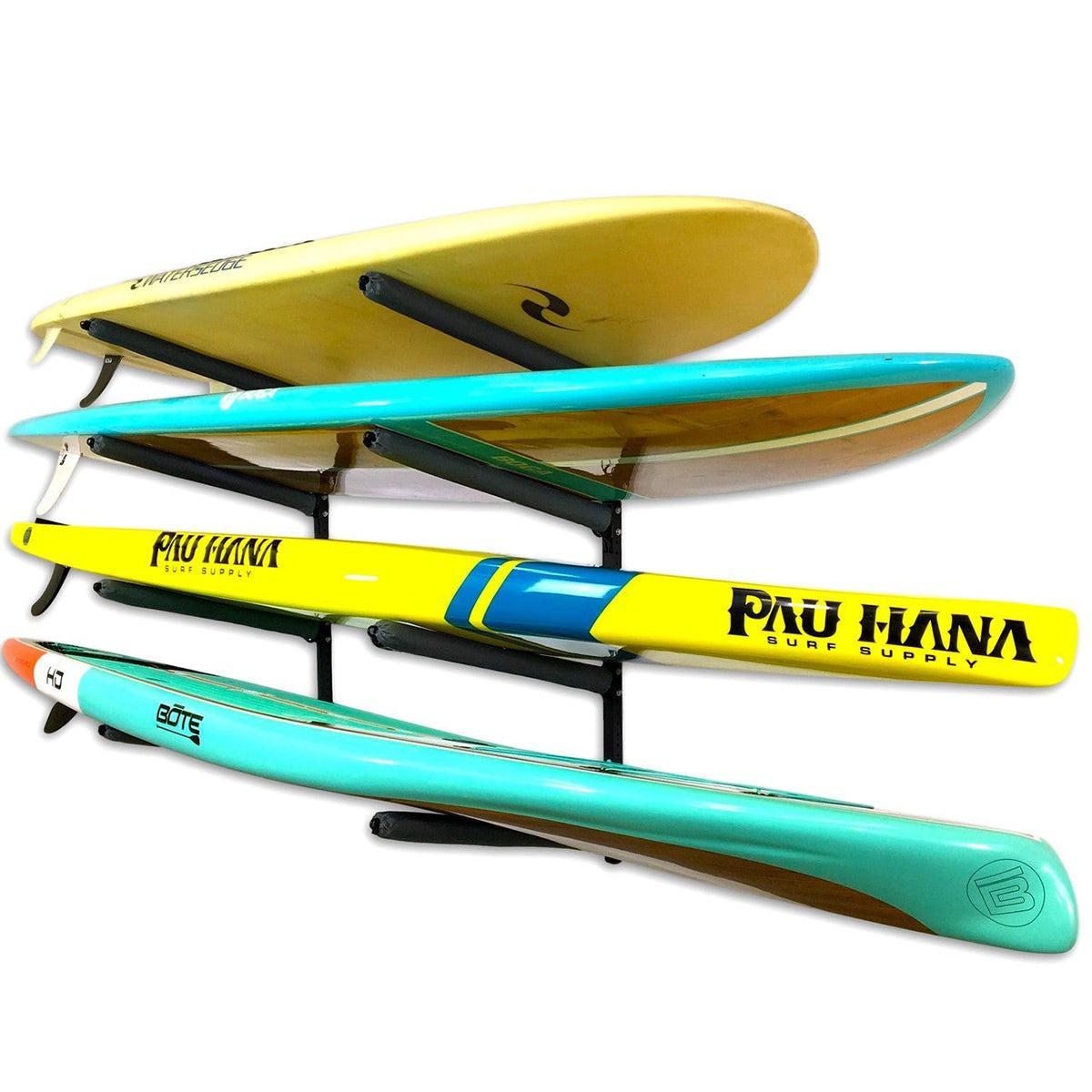 Kona SUP & Surfboard Storage | Indoor Adjustable Rack | 4 Level-Wall Mounted-Grease Monkey Garage